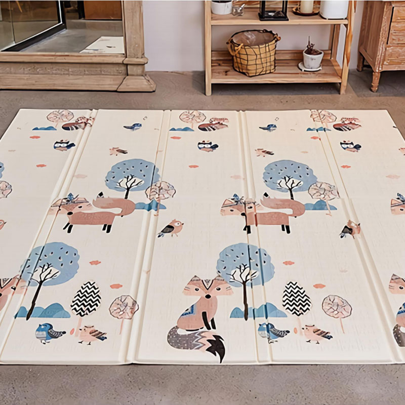 Kalınlaşmış bebek emekleme paspası bebek ev katlanabilir emekleme paspası